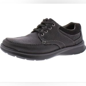Clark Men's Cotrell Edge Leather Ortholite Lace Up Casual Oxford NWT